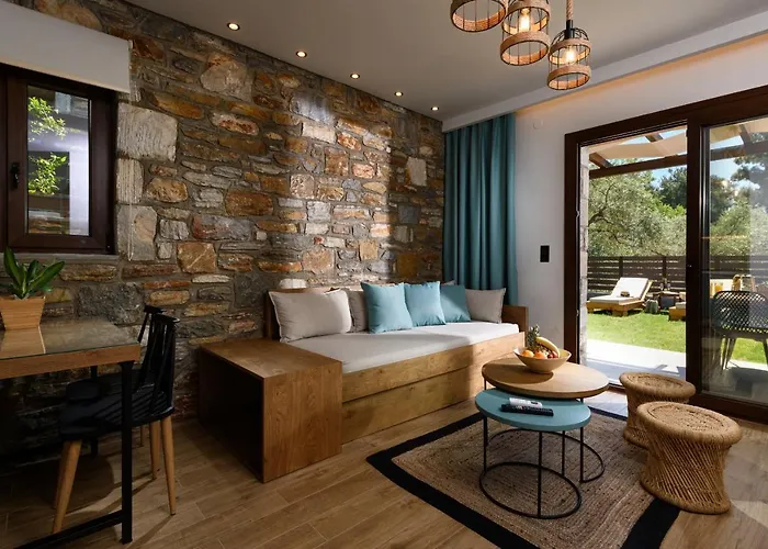 Tatil Evi La Terra Petra Skala Rachoni (Thasos)